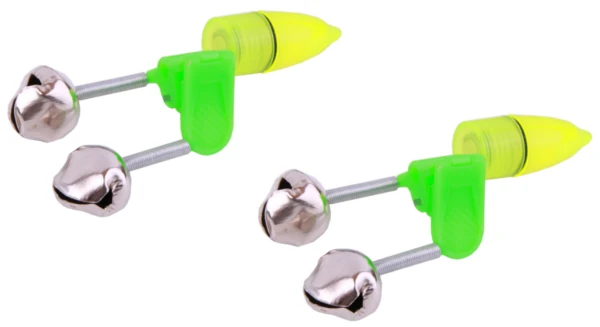 Ultimate Fishing Bell Met Verlichting, 2 Stuks! 2 Ultimate Fishing Bell Met Verlichting, 2 Stuks! - Afbeelding 2